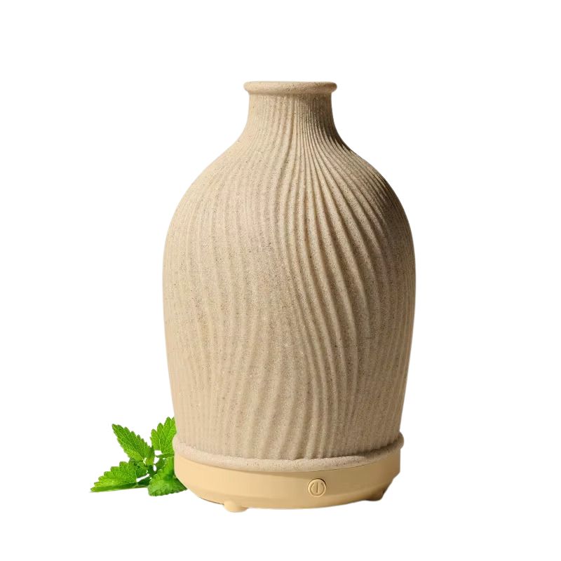 Diffuseur D’Huiles Essentielles Design En Céramique Forme De Vase