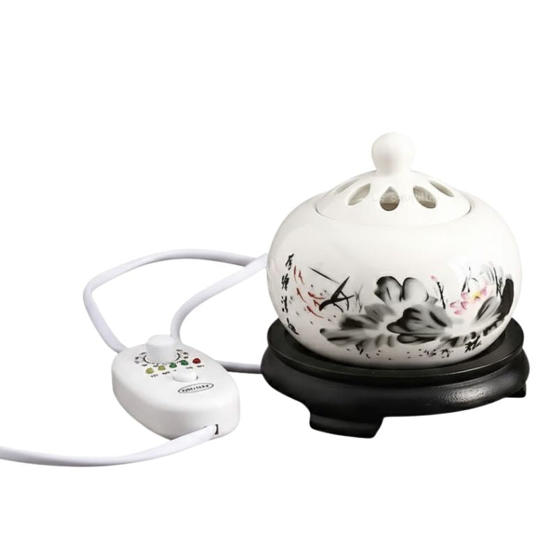 Diffuseur D’Huiles Essentielles Design En Céramique Électrique Design Traditionnel