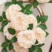 Fleur Artificielle Beige Avec Pivoines