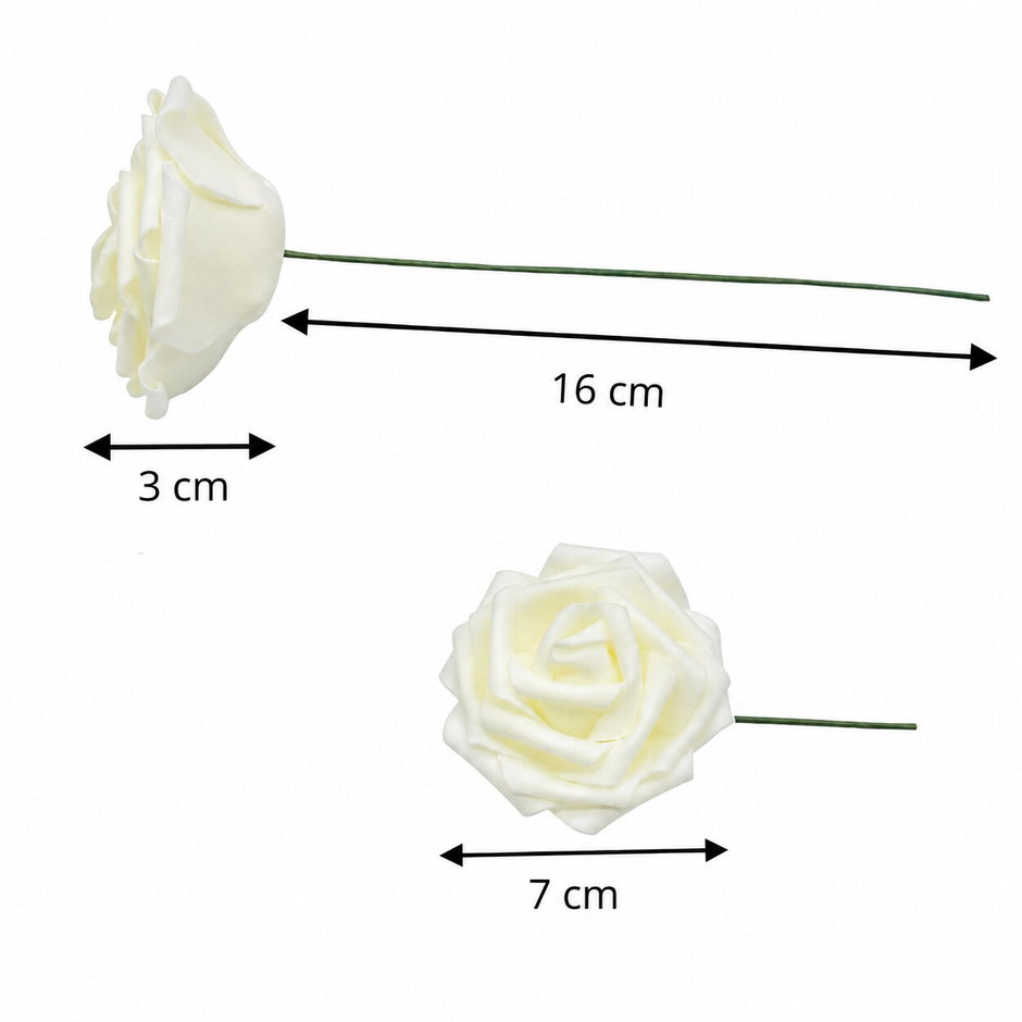 Fleur Artificielle Beige Avec Pivoines