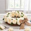 Fleur Artificielle Beige Avec Pivoines