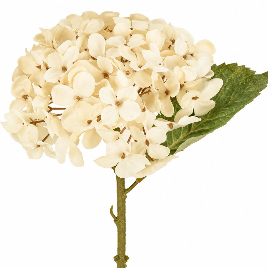 Fleur Artificielle Beige En Tissu Avec Rendu Naturel Et Élégant