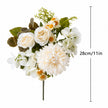 Fleur Artificielle Blanc Bouquet Champêtre Chic