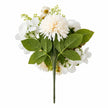 Fleur Artificielle Blanc Bouquet Champêtre Chic