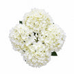 Fleur Artificielle Blanc Bouquet Hortensia