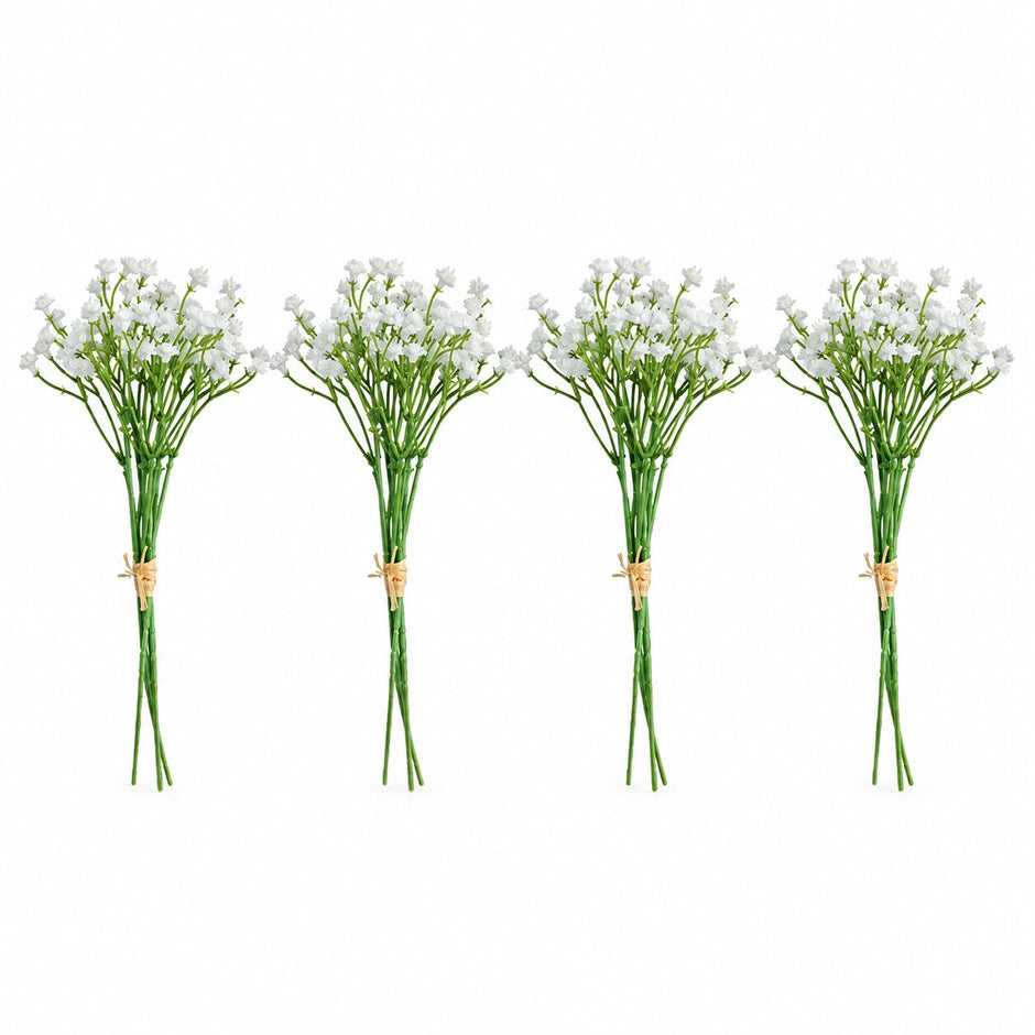 Fleur Artificielle Blanc Gypsophile Délicat