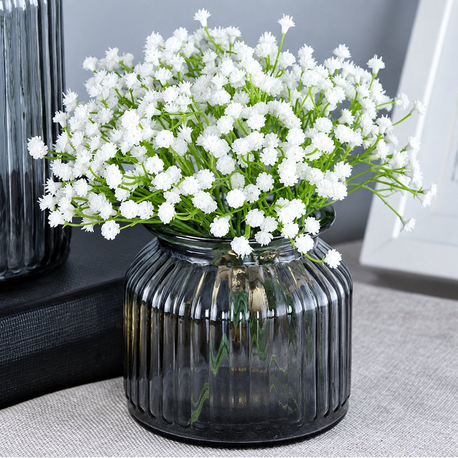 Fleur Artificielle Blanc Gypsophile Délicat