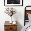 Fleur Artificielle Blanc Gypsophile En Branche Fine