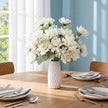 Fleur Artificielle Blanc Pivoine En Bouquet Chic