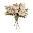 Fleur Artificielle Beige Avec Arrangement Floral, fleur artificielle beige décorative