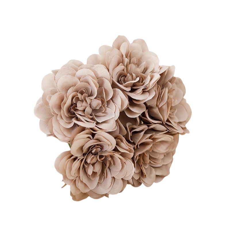 Fleur Artificielle Beige Avec Composition Délicate, fleur artificielle beige élégante