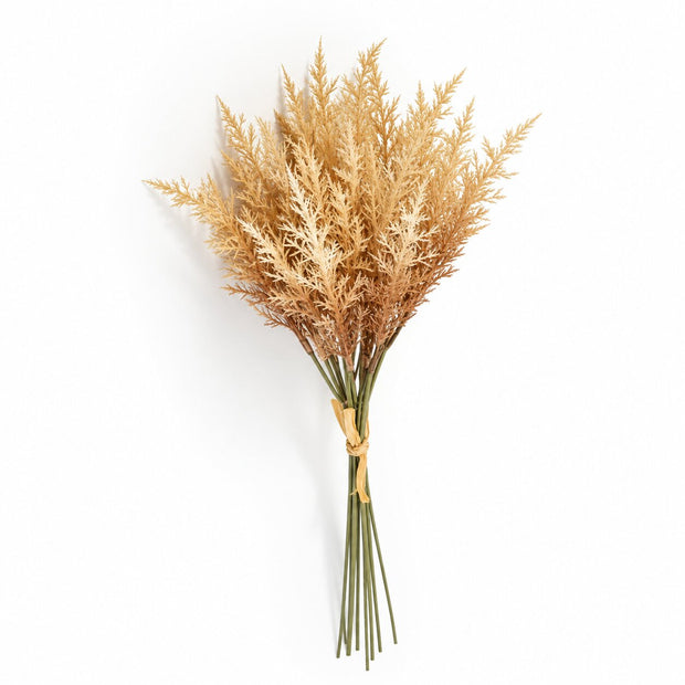 Fleur Artificielle Beige Avec Tiges Séchées Pour Décor Rustique, bouquet beige naturel