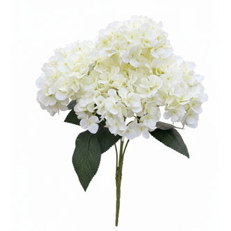 Fleur Artificielle Blanc Bouquet Hortensia, fleur artificielle blanche Hortensia