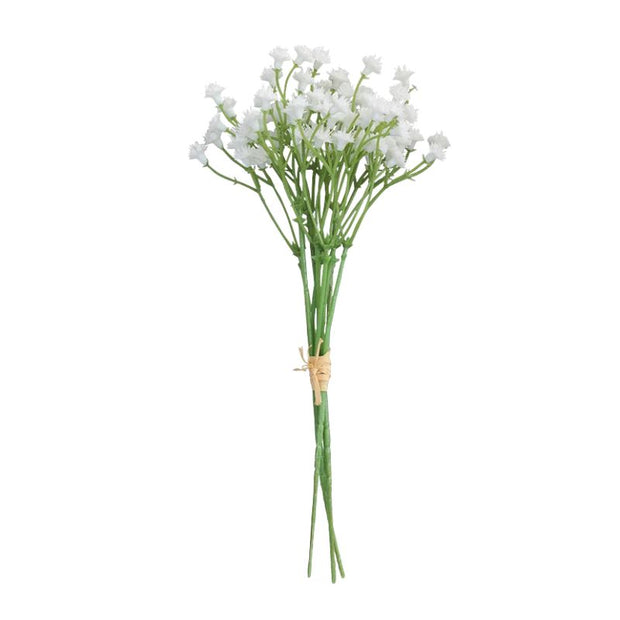 Fleur Artificielle Blanc Gypsophile Délicat, fleur artificielle blanche décorative