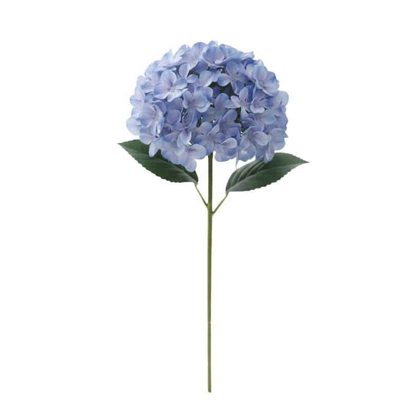 Fleur Artificielle Bleu Hortensia à Effet Naturel, fleur artificielle bleu touche décorative