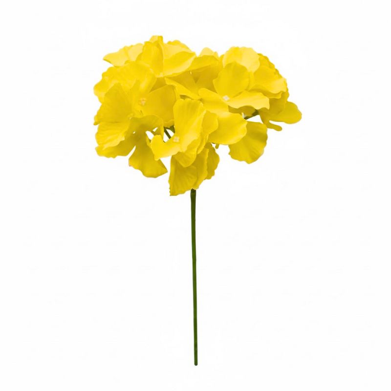 Fleur Artificielle Jaune Effet Naturel, fleur artificielle jaune décorative
