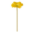 Fleur Artificielle Jaune Gerbera Style Naturel, fleur artificielle jaune effet réaliste