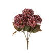 Fleur Artificielle Marron Hortensia Aspect Naturel, fleur artificielle marron déco 