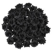 Fleur Artificielle Noir Avec Têtes De Roses, fleur artificielle noir moderne