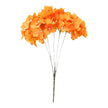 Fleur Artificielle Orange Avec Pétales Légers, Fleur Artificielle Orange