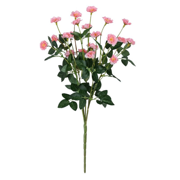 Fleur Artificielle Rose Avec Petites Roses, fleur artificielle rose raffinée