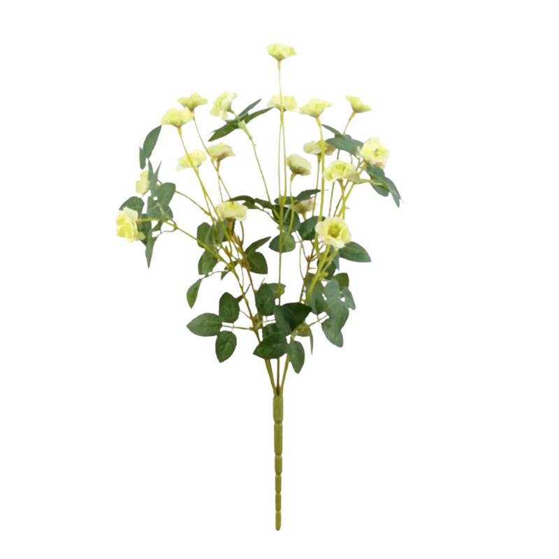 Fleur Artificielle Vert Bouquet Décoratif, fleur artificielle vert minimaliste