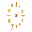 Grande Horloge Murale Autocollante 3D