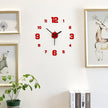 Grande Horloge Murale Autocollante Design