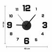 Grande Horloge Murale Autocollante Design