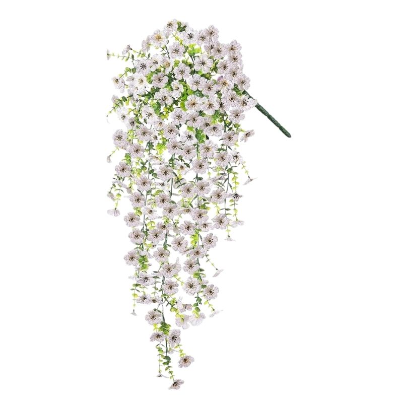 Guirlande De Fleurs Artificielles Avec Effet Cascade Naturel, Guirlande De Fleurs Artificielles décoratives