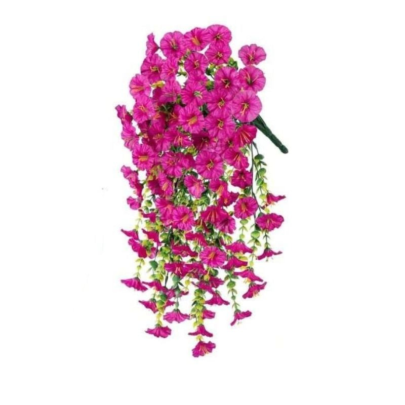Guirlande De Fleurs Artificielles En Suspension Avec Fleurs Denses, Guirlande De Fleurs Artificielles décorative