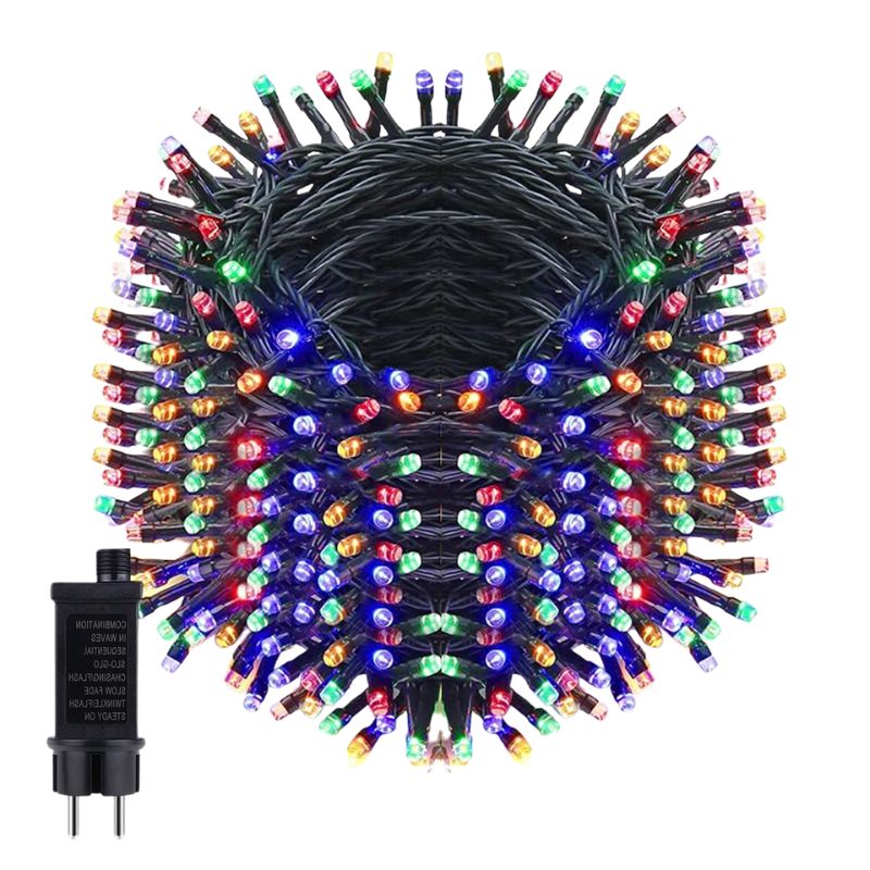 Guirlande LED Multicolore À Brillance Réglable, guirlande LED multicolore lumineux