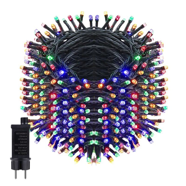 Guirlande LED Multicolore À Brillance Réglable, guirlande LED multicolore lumineux