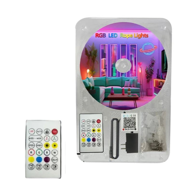 Guirlande LED Néon Multicolore Étanche, guirlande LED multicolore