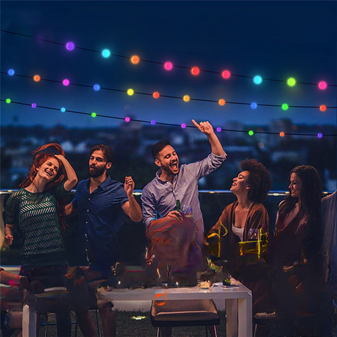 Guirlandes Connectées LED Multicolores, Guirlande Lumineuse