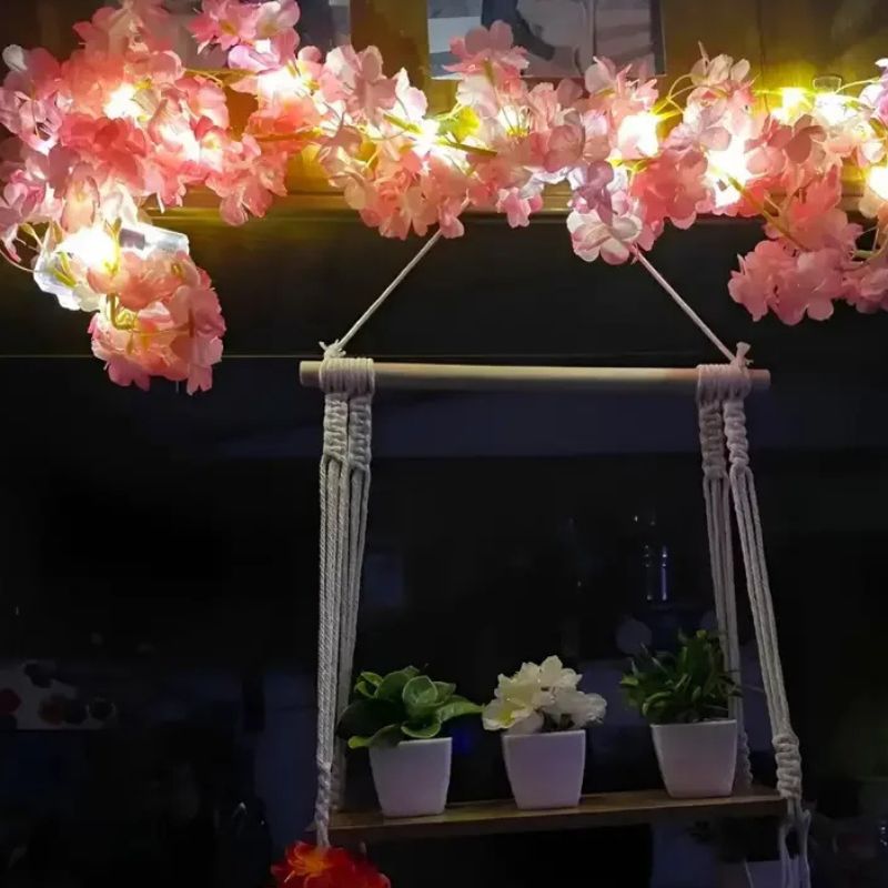 Guirlandes LED Fleur de Cerisier, Guirlande Lumineuse