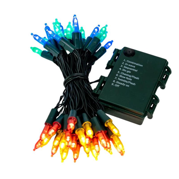 Guirlandes Pour Arbres De Noël LED À Piles