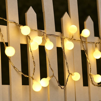 Guirlandes USB Boules LED Ambiance Féérique, lumières en forme de boules
