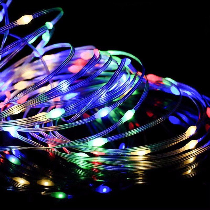 Guirlandes USB LED Féeriques avec Télécommande, Guirlandes Lumineuses 