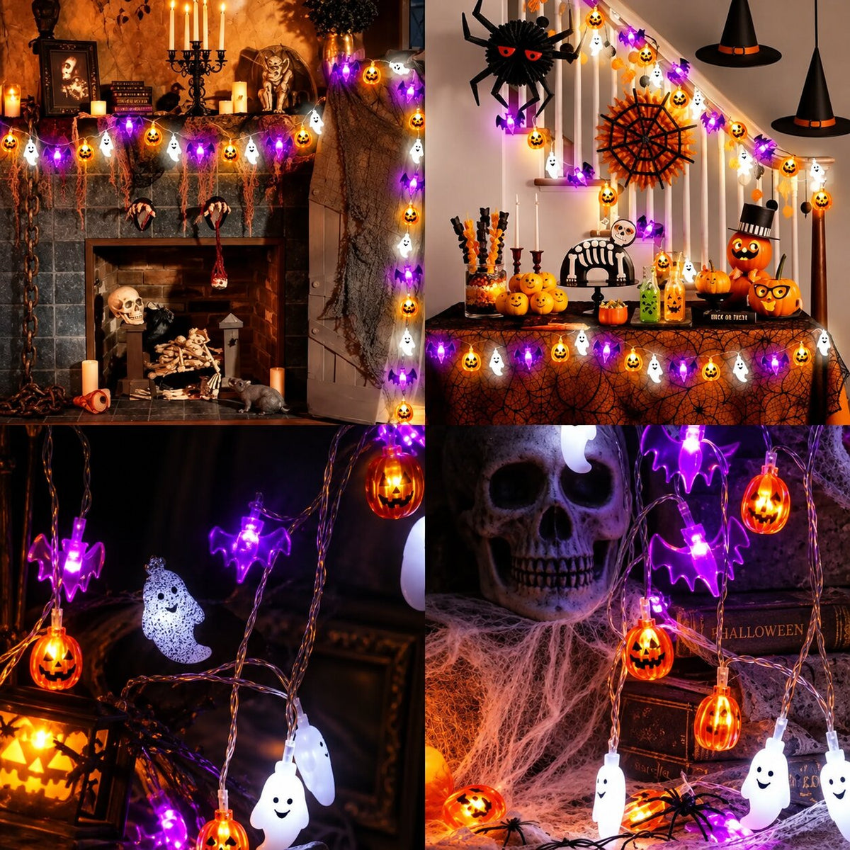 Guirlandes d’Intérieur LED Halloween