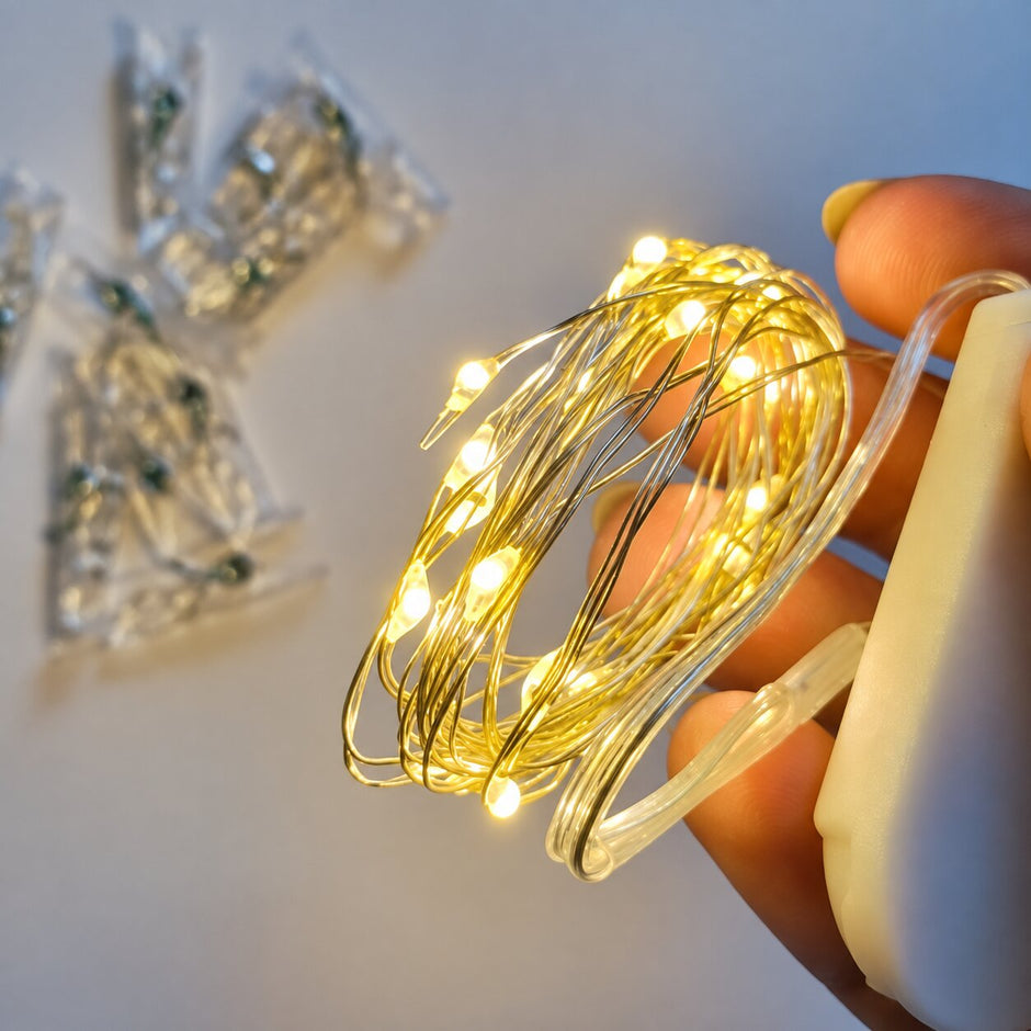 Guirlandes d’Intérieur LED avec Clips Photo