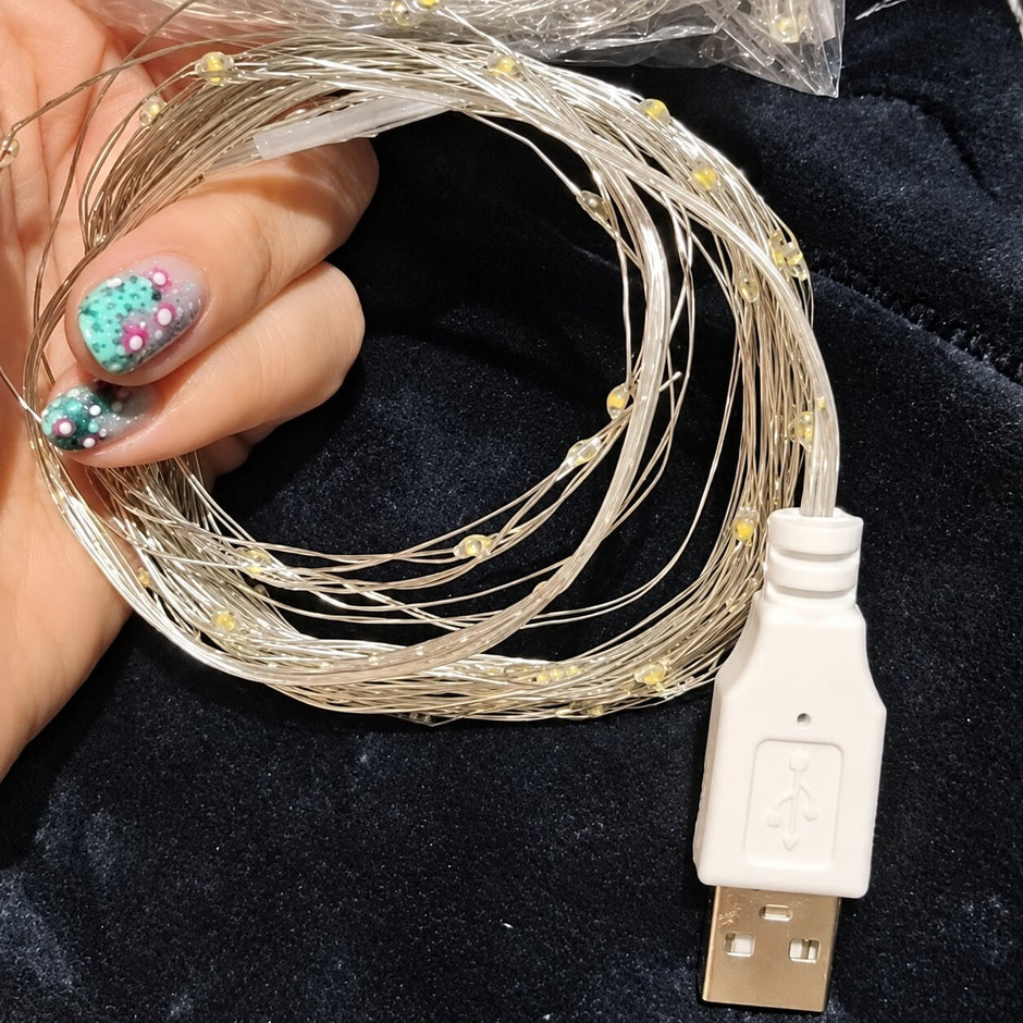 Guirlandes d’Intérieur LED avec Clips Photo