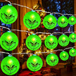 Guirlandes de Noël LED Grinch