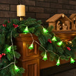 Guirlandes de Noël LED Sapins Verts