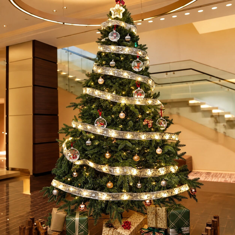 Guirlandes de Noël en Ruban LED