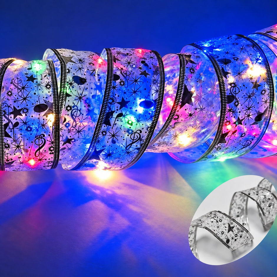 Guirlandes de Noël en Ruban LED