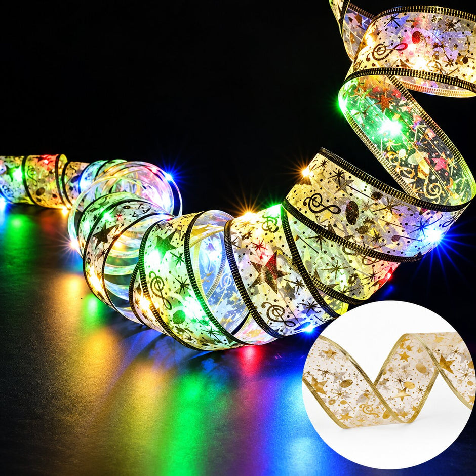 Guirlandes de Noël en Ruban LED