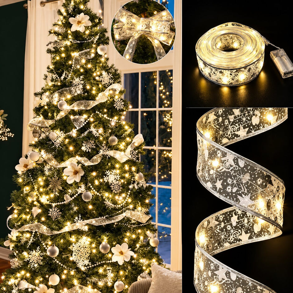 Guirlandes de Noël en Ruban LED