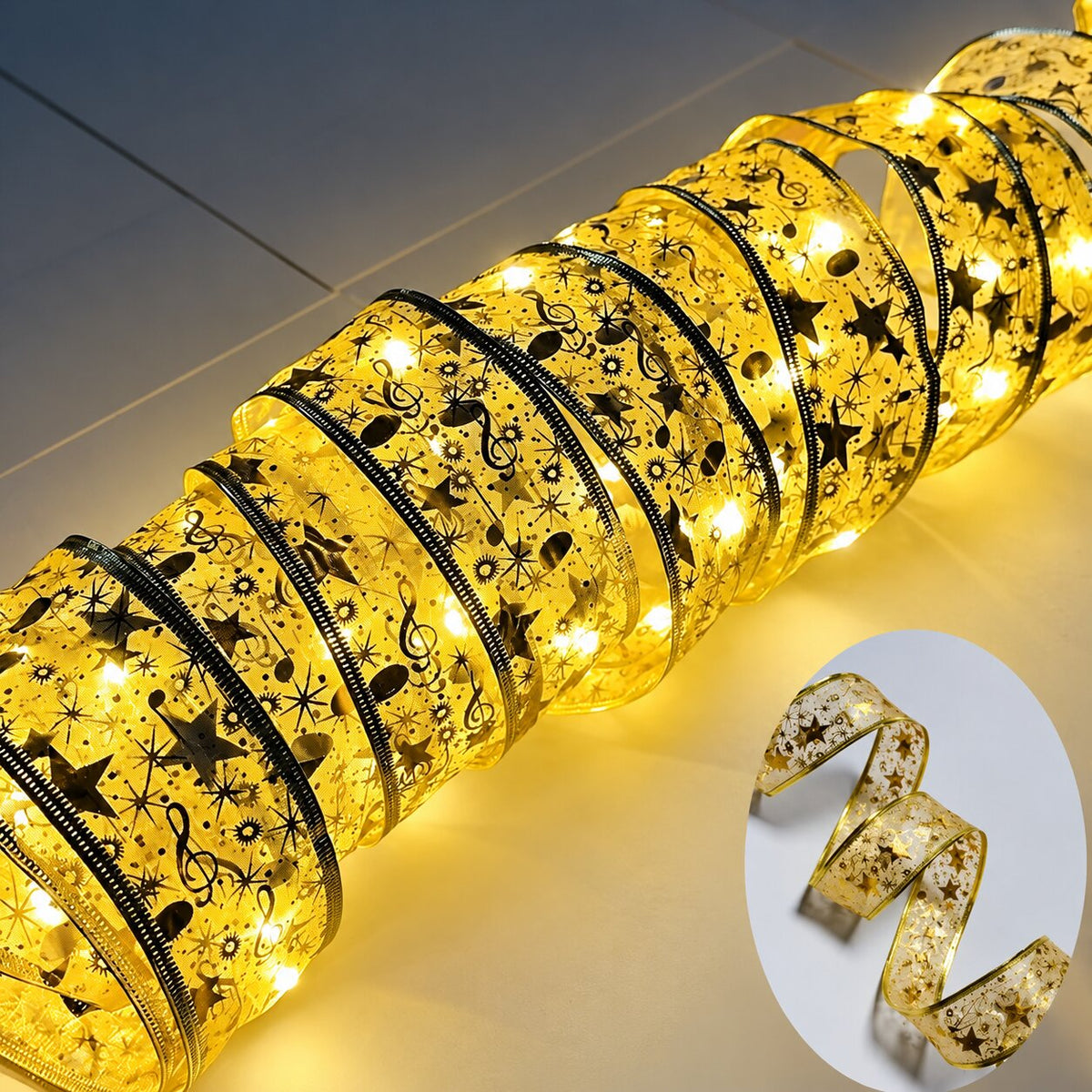 Guirlandes de Noël en Ruban LED