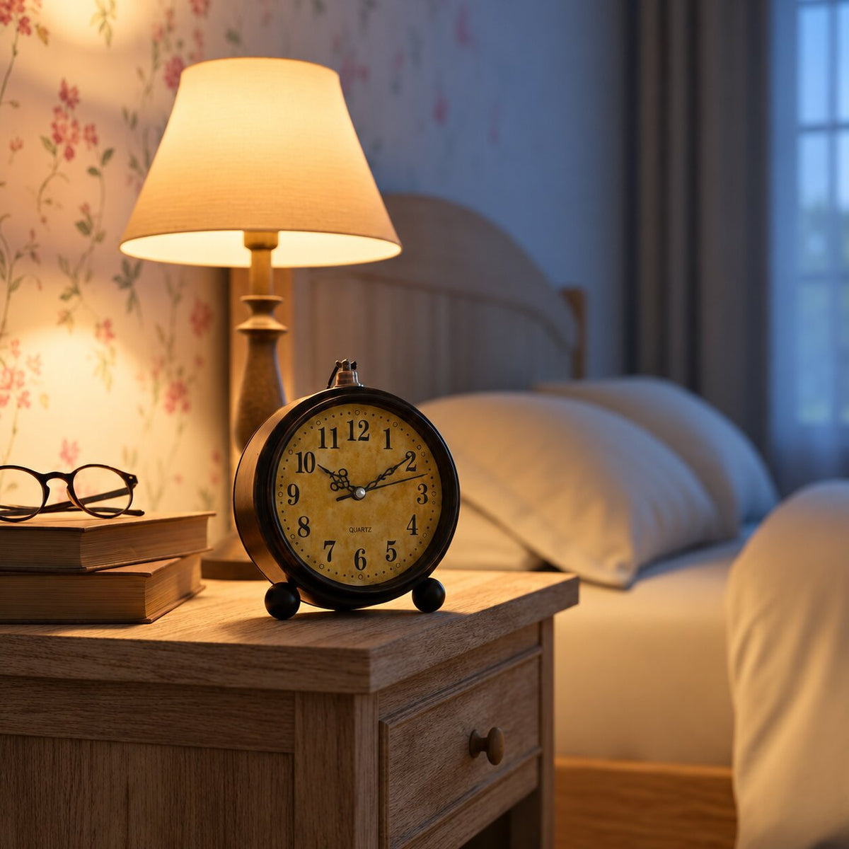 Horloge Rétro En Métal